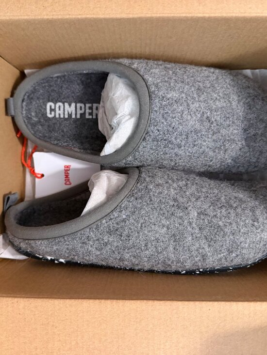Camper Shoes - Camper Wabi Felt Grey Slipper EU 36 Women's US 6 New in Box